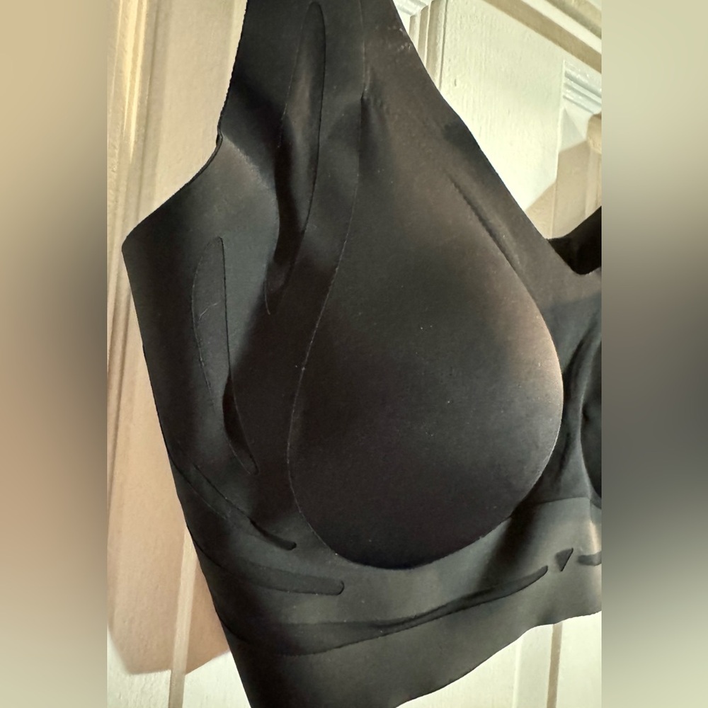 LushFitting Powerful Push-Up Seamless Bra Pure Black - 4XL - NWT - Picture 7 of 16